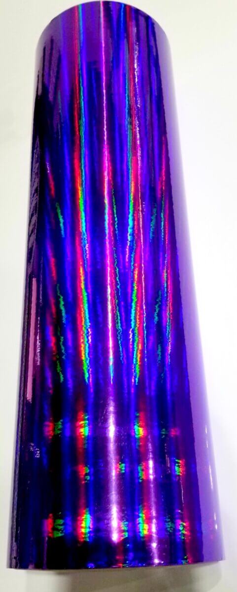 Holographic Royal Purple Oil Slick