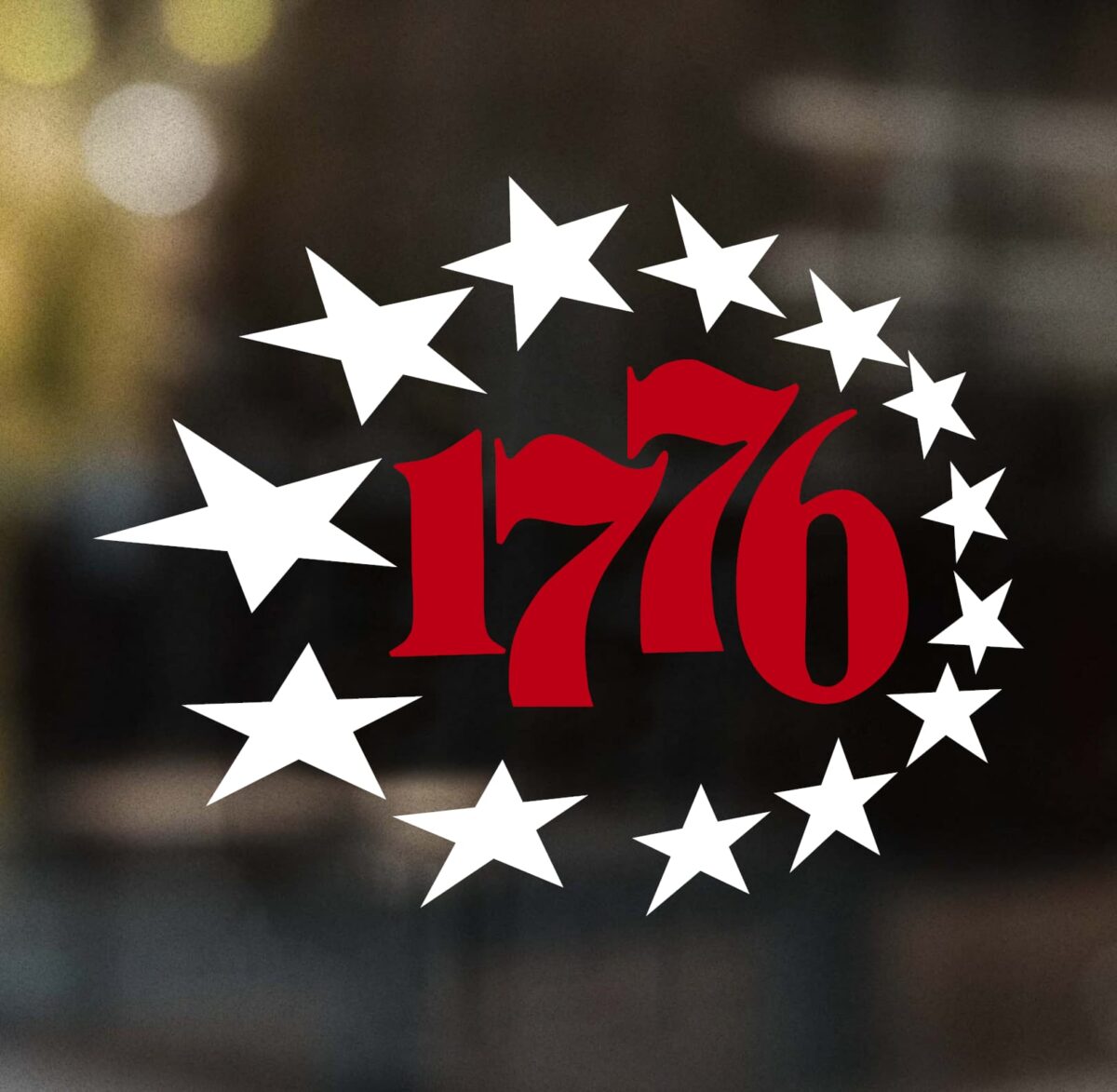 1776 with 13 Stars Circle Decal - Image 11