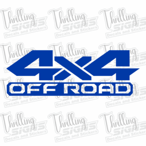 4x4 Off Road Decal