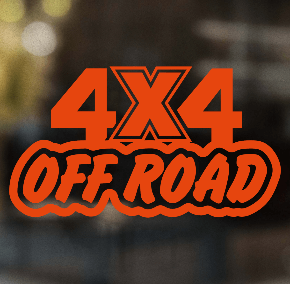4x4 off road orange