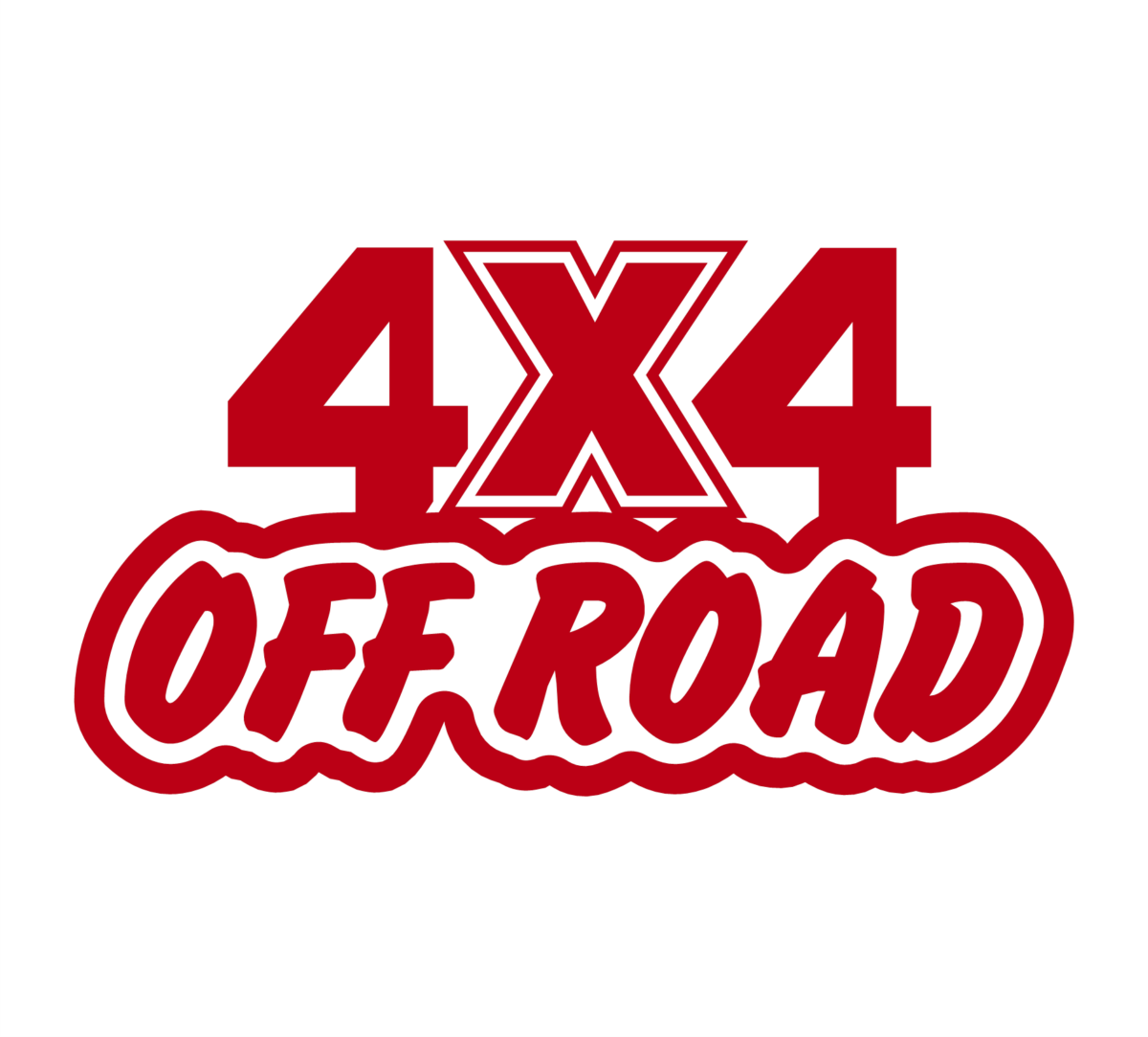 4x4 off road red