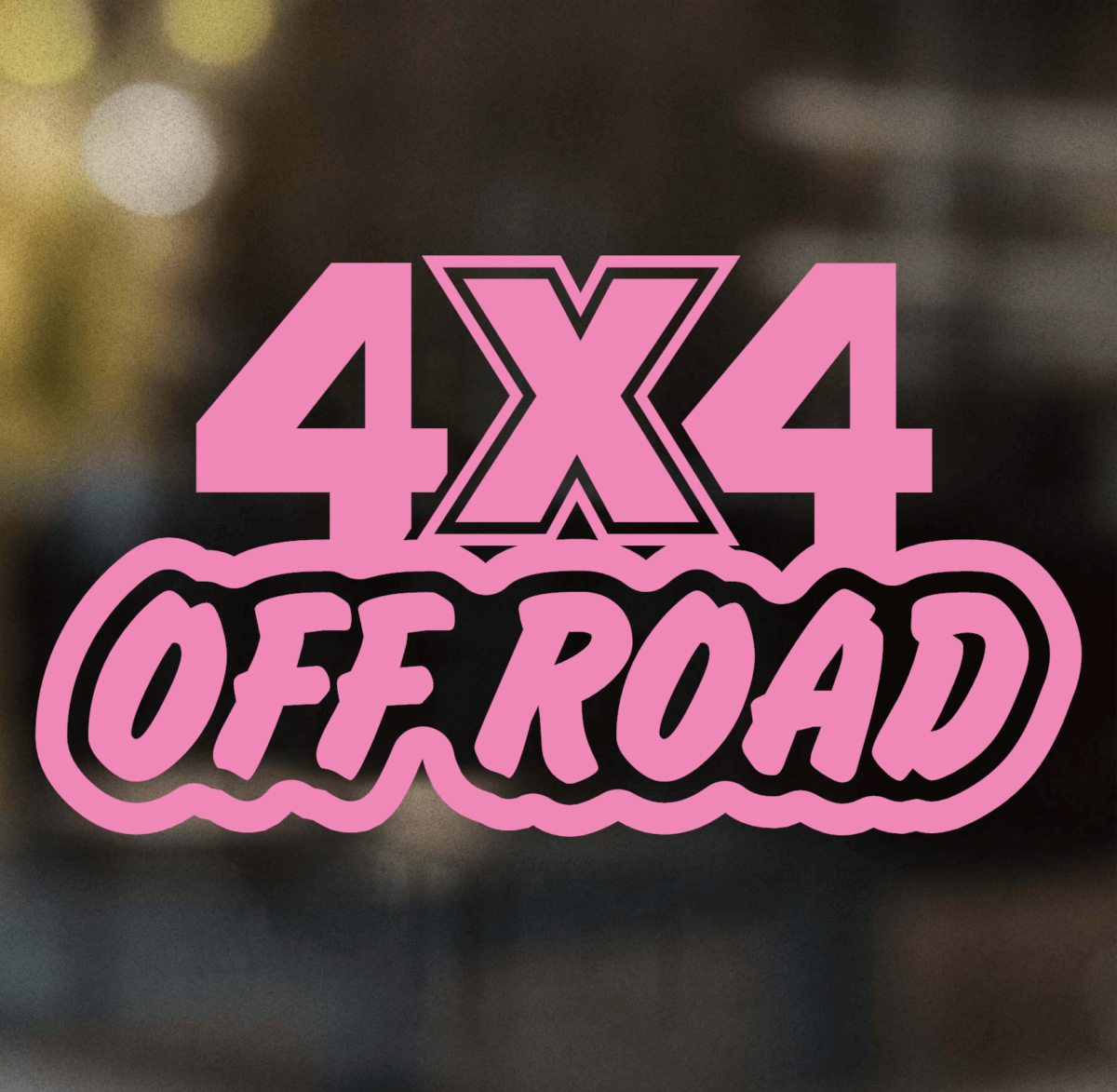 4x4 off road soft pink
