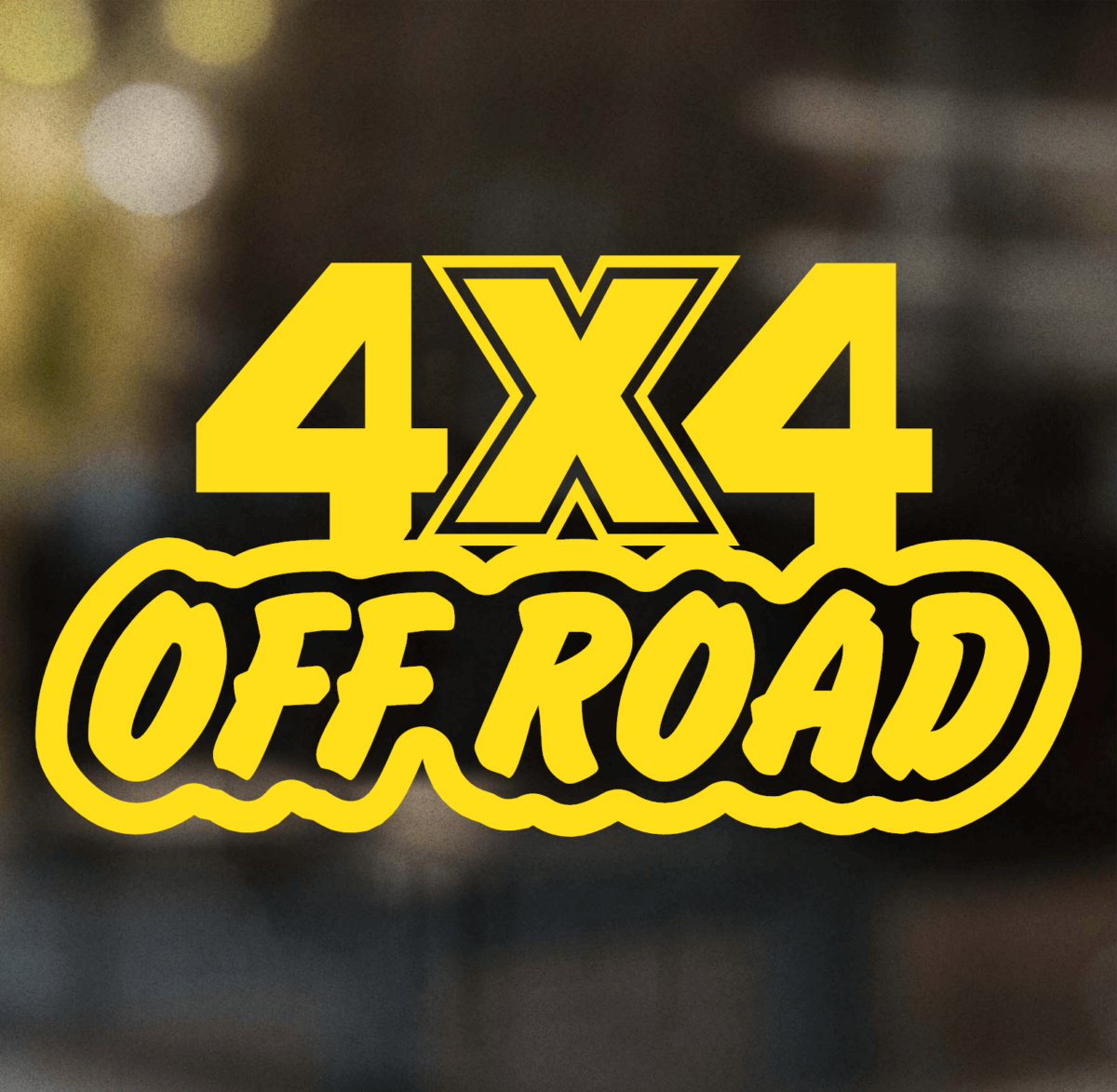 4x4 off road yellow