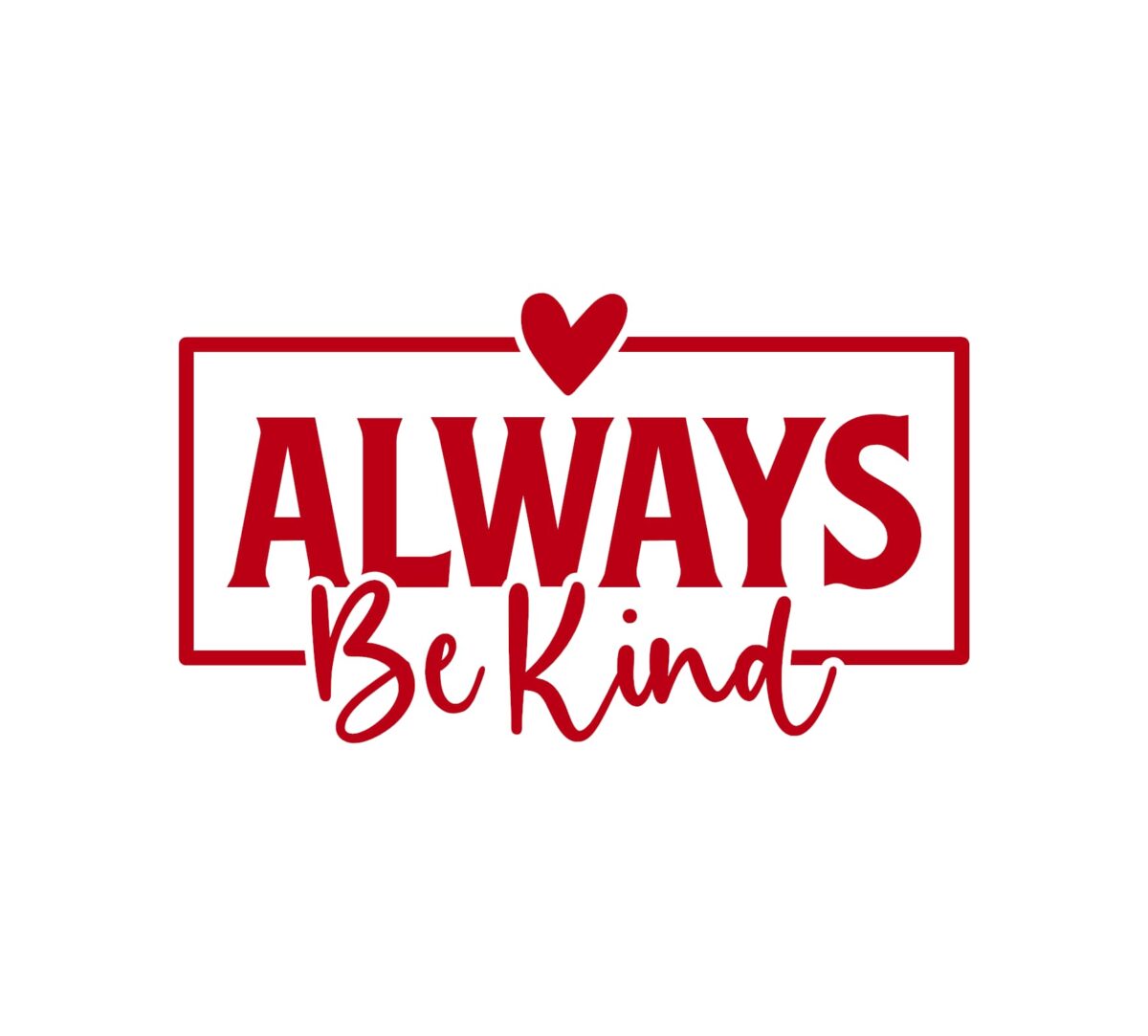 Always Be Kind Decal - Image 2