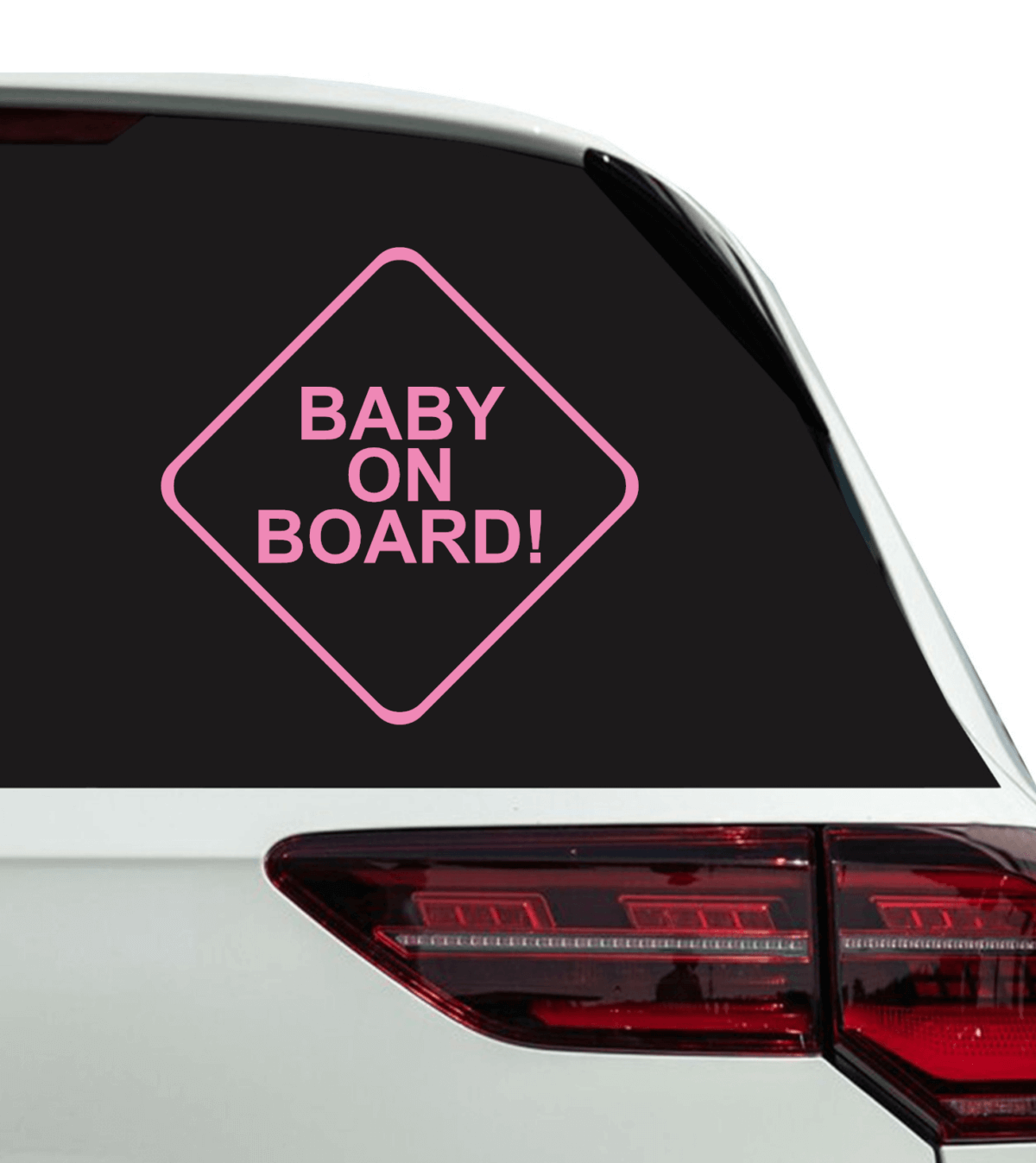 Baby on Board Minimalist Decal - Image 2