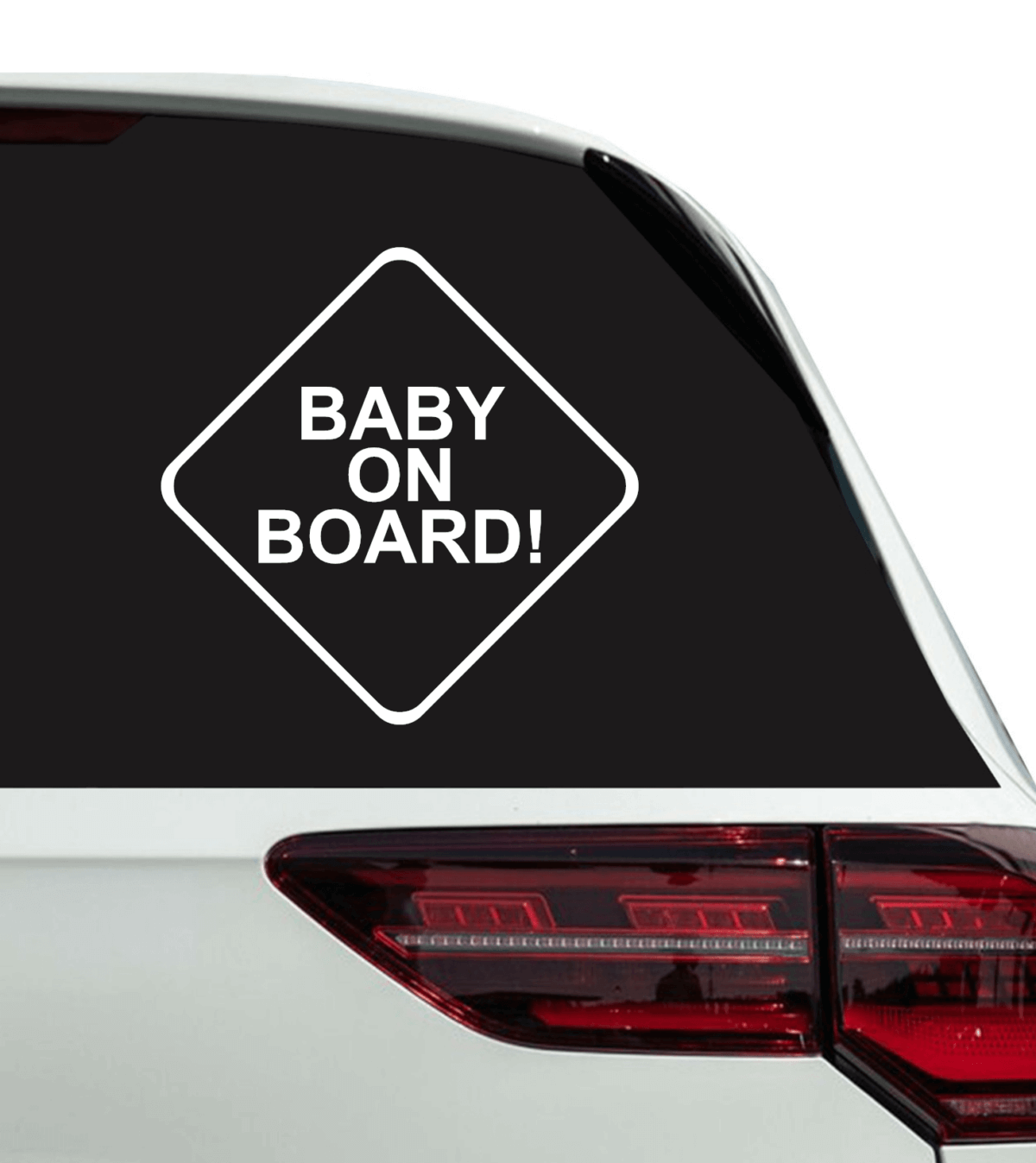 Baby on Board Minimalist Decal