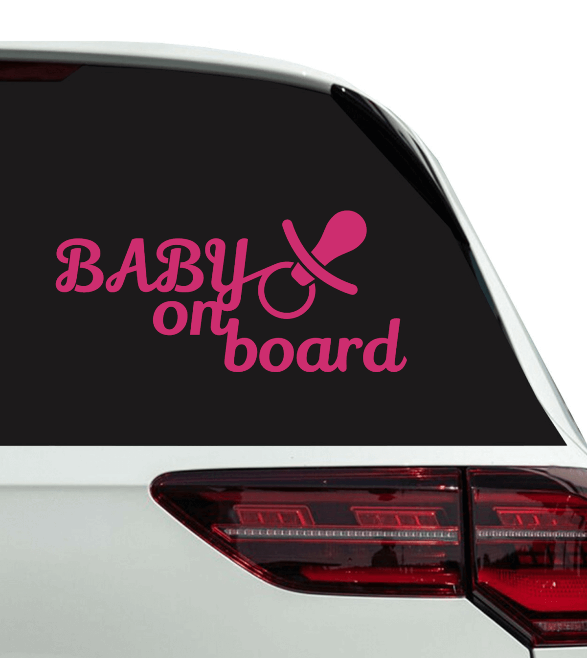 Baby On Board Decal with Pacifier - Image 4