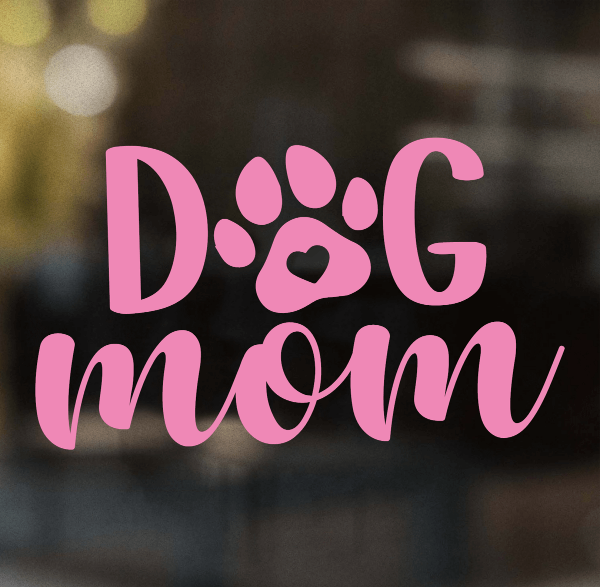 Dog Mom Decal - Image 5