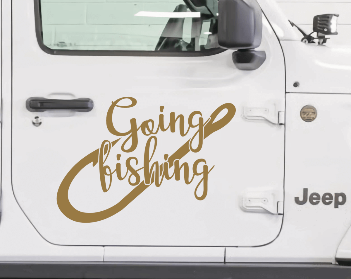 Going Fishing Featuring a Hook Decal - Image 5