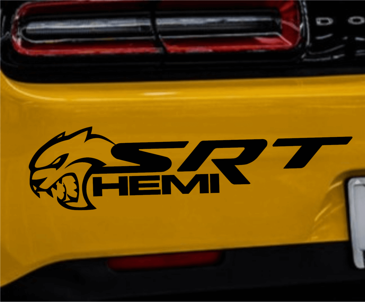 Hellcat SRT HEMI Decal - Image 8