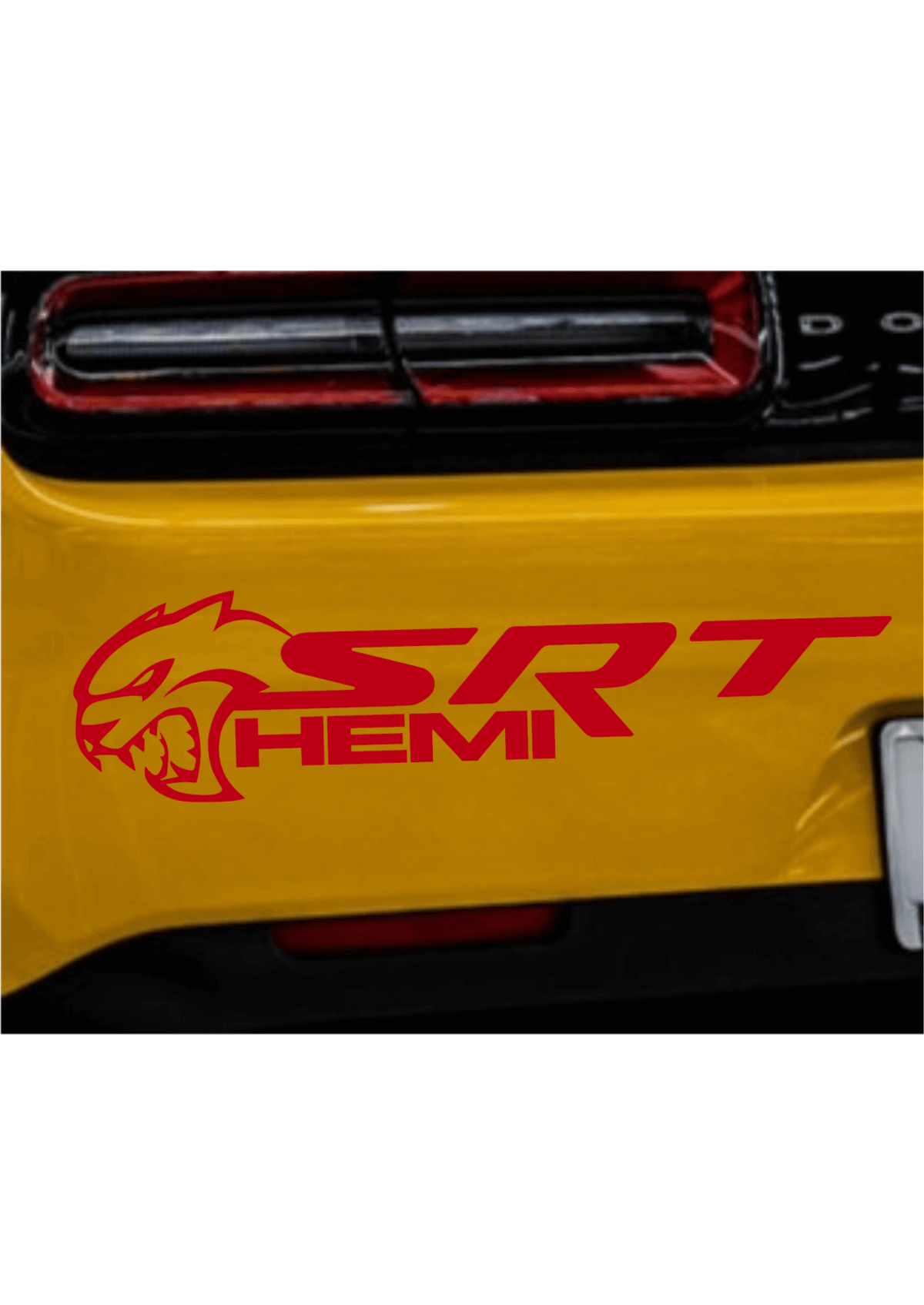 Hellcat SRT HEMI Decal - Image 9