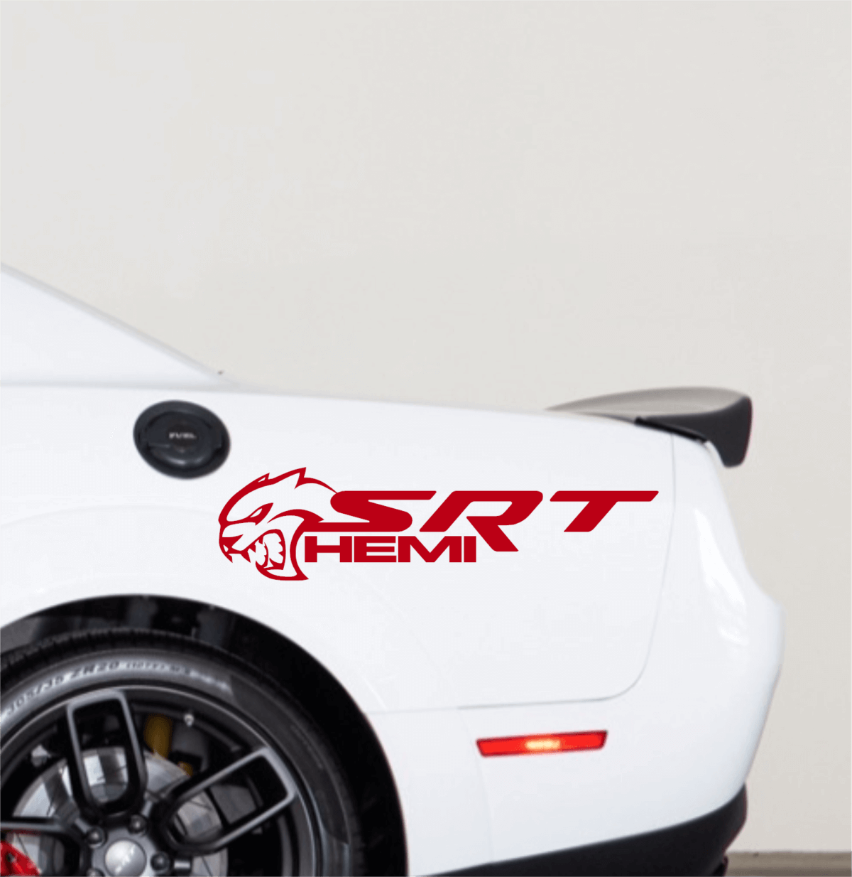Hellcat SRT HEMI Decal
