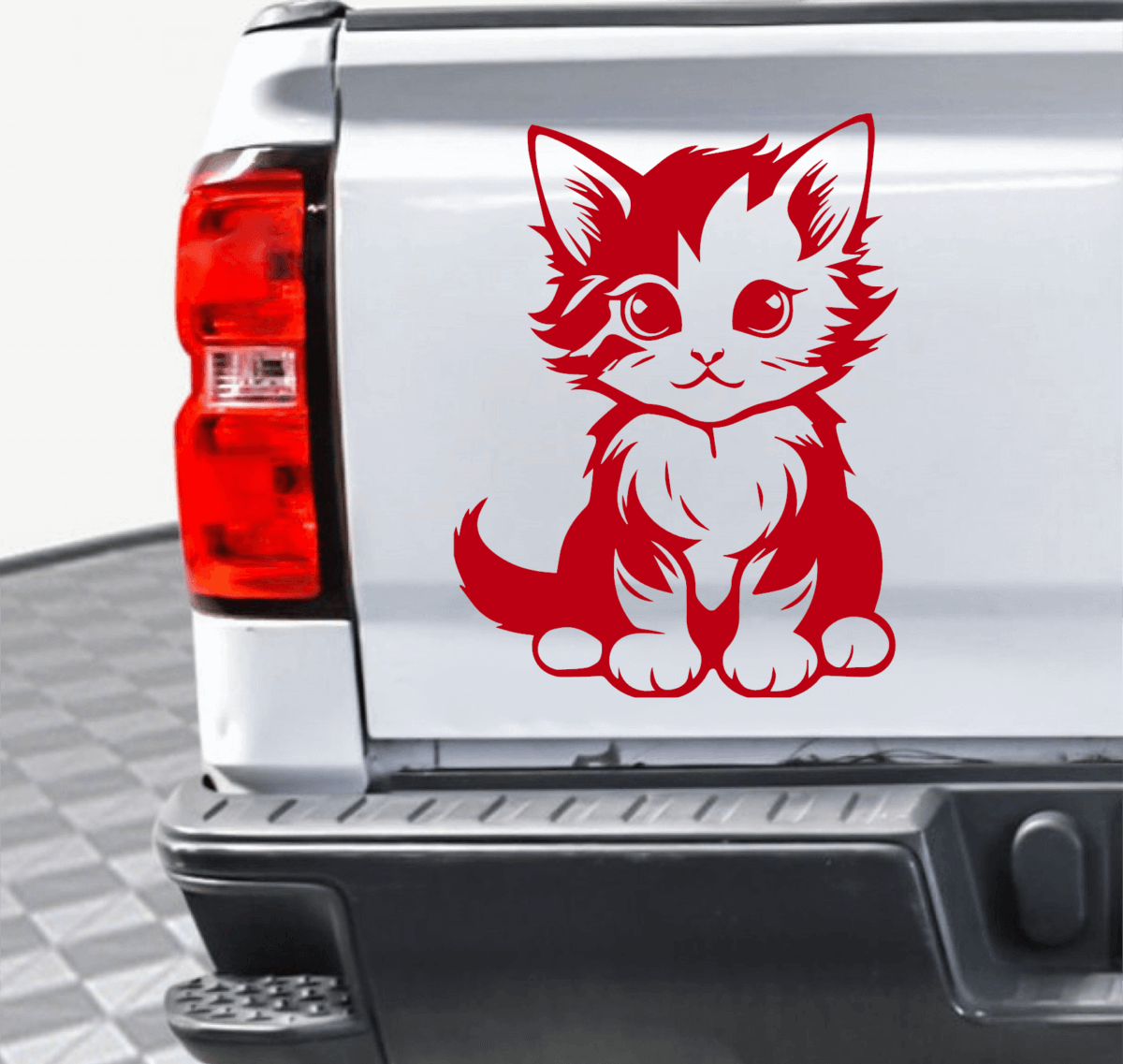 Kitty Cat Decal - Image 7
