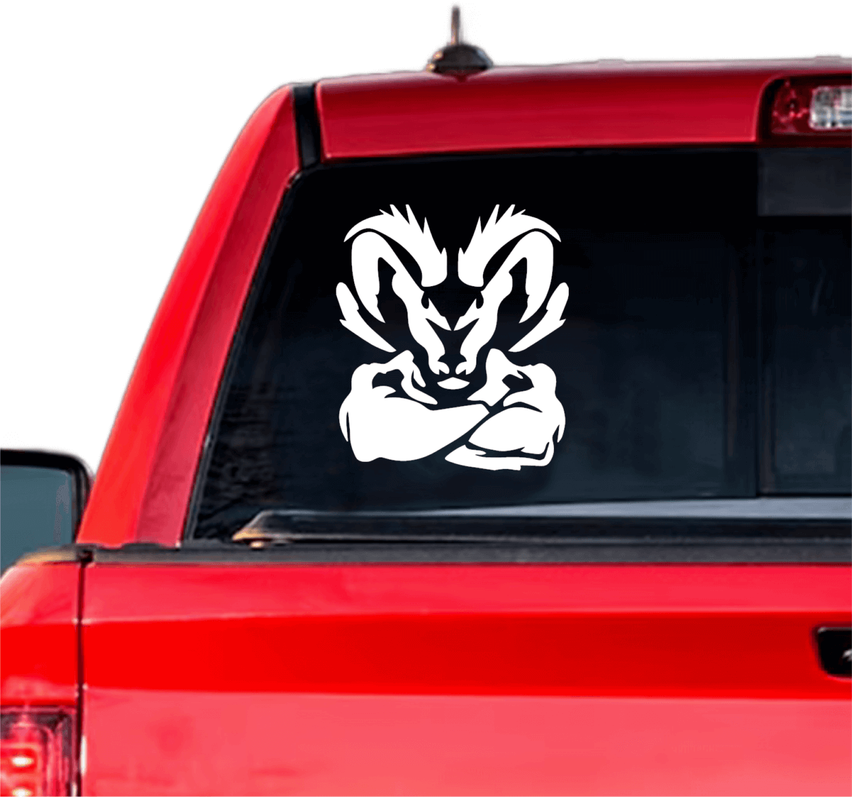 Muscle Dodge Ram Decal