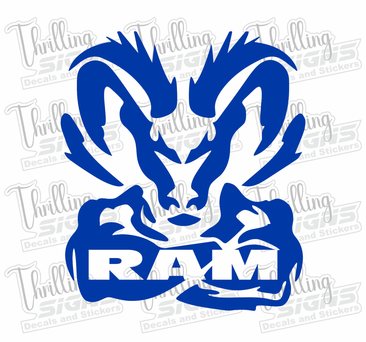 Muscle Ram Decal - Image 2