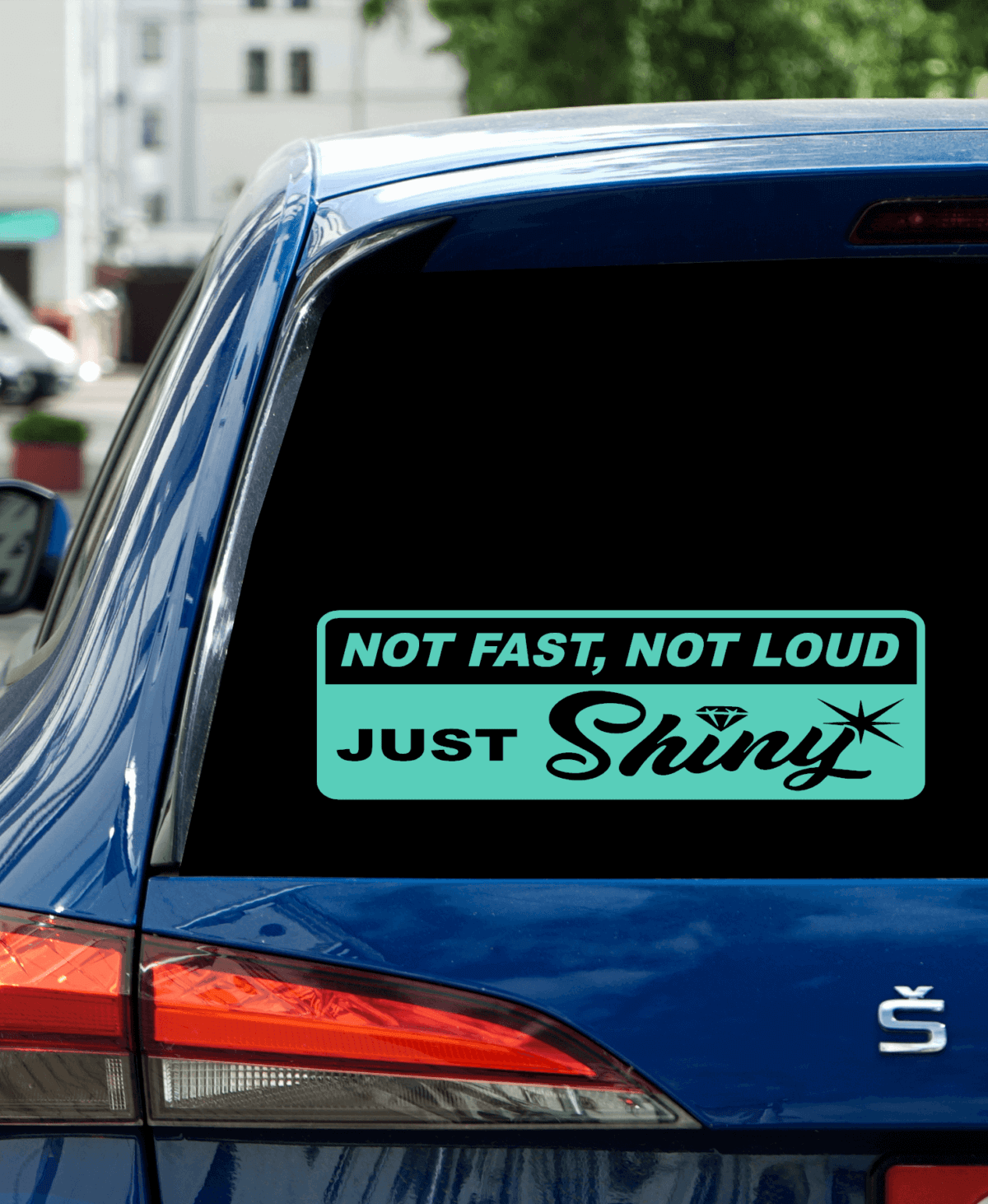 Not Fast Not Loud Just Shiny Decal - Image 5