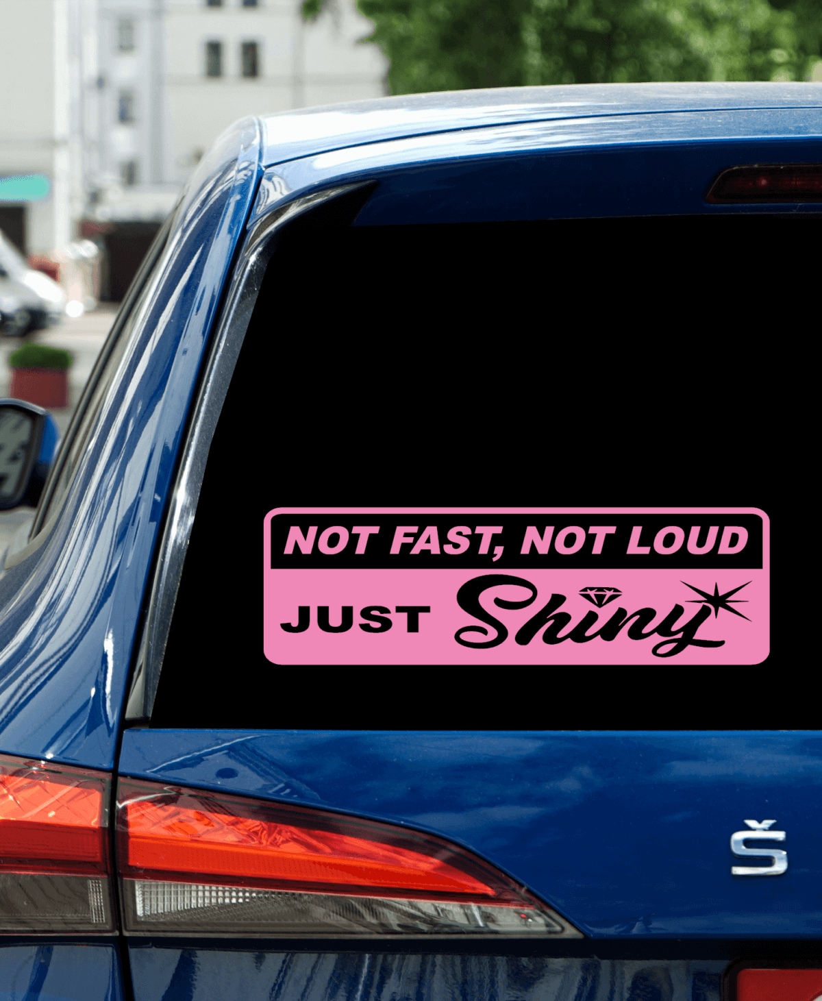 Not Fast Not Loud Just Shiny Decal - Image 6
