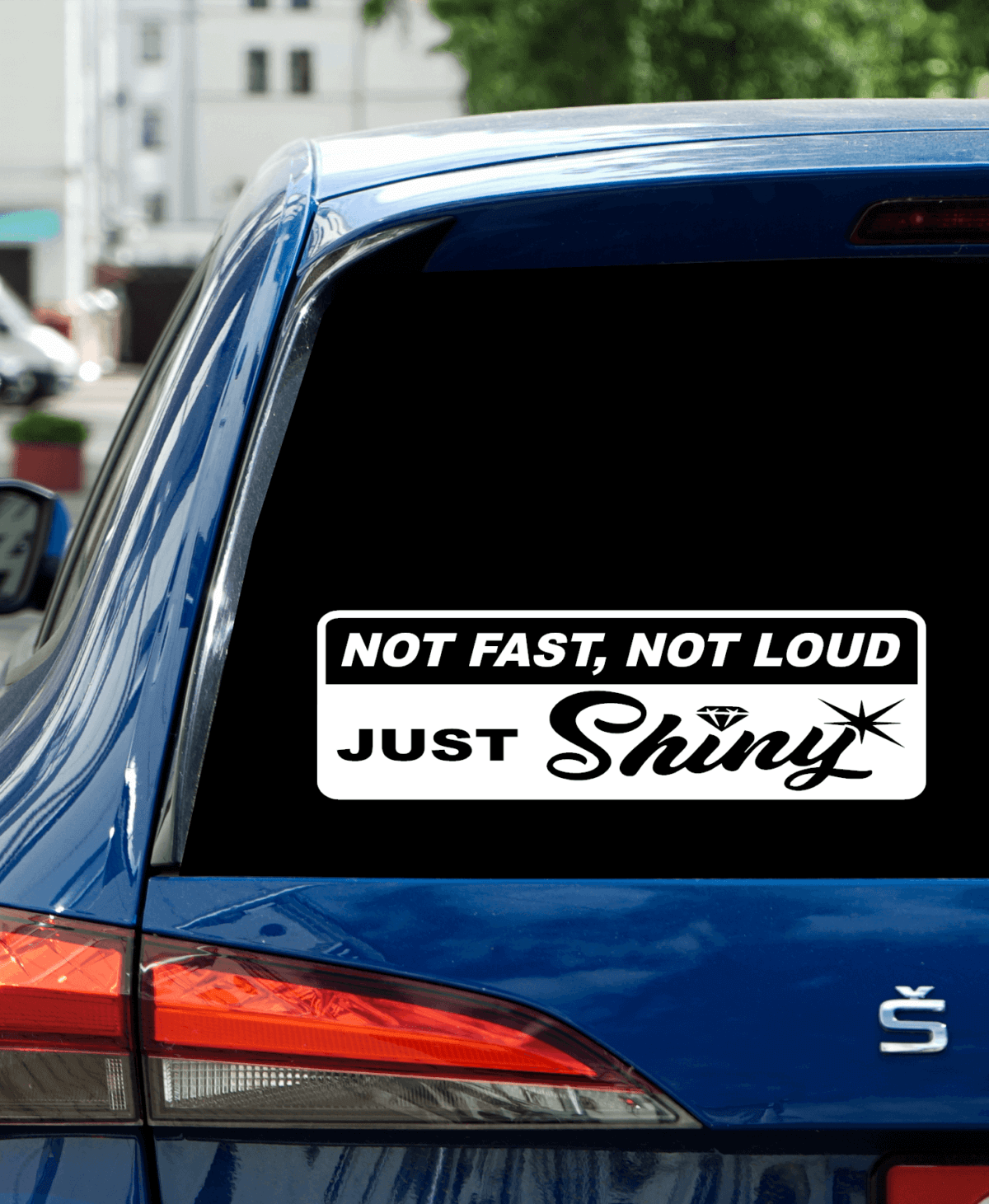Not Fast Not Loud Just Shiny Decal - Image 7