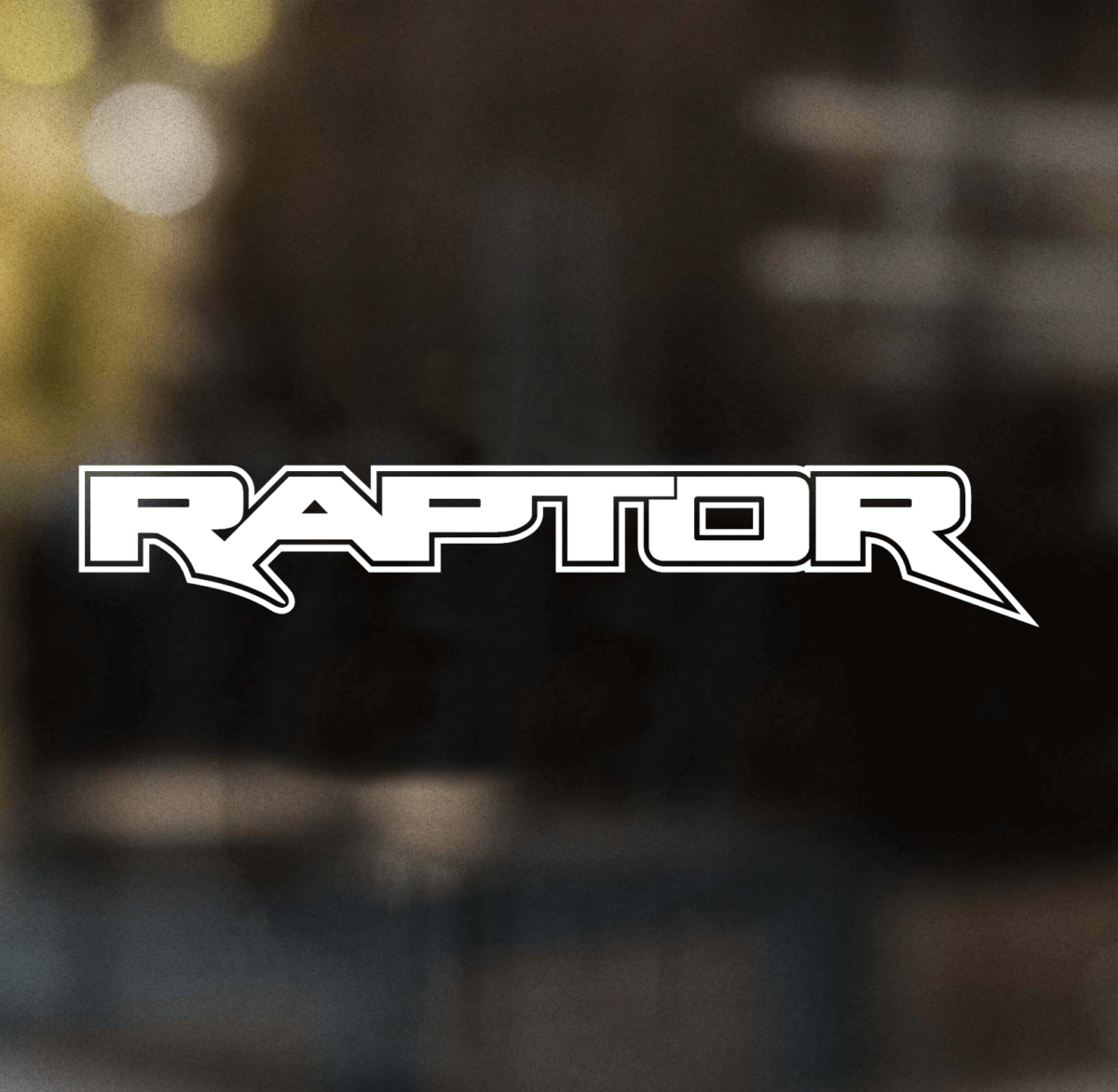 Raptor Decal