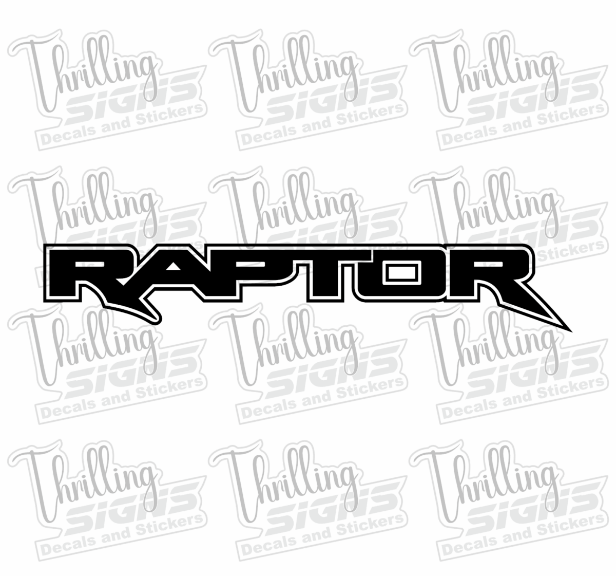 Raptor Decal (Pair) - Image 3