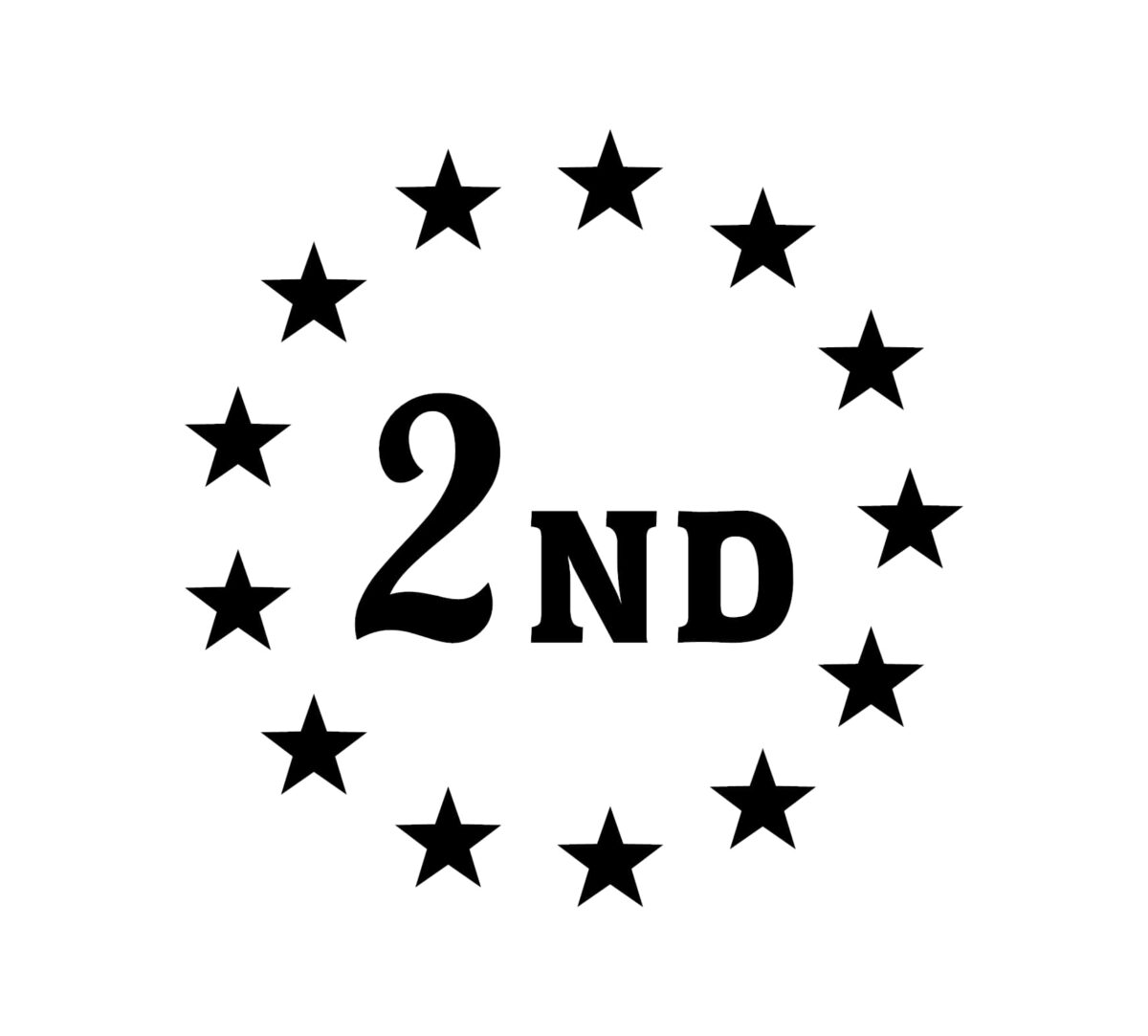 13 Stars with 2nd Decal - Image 2