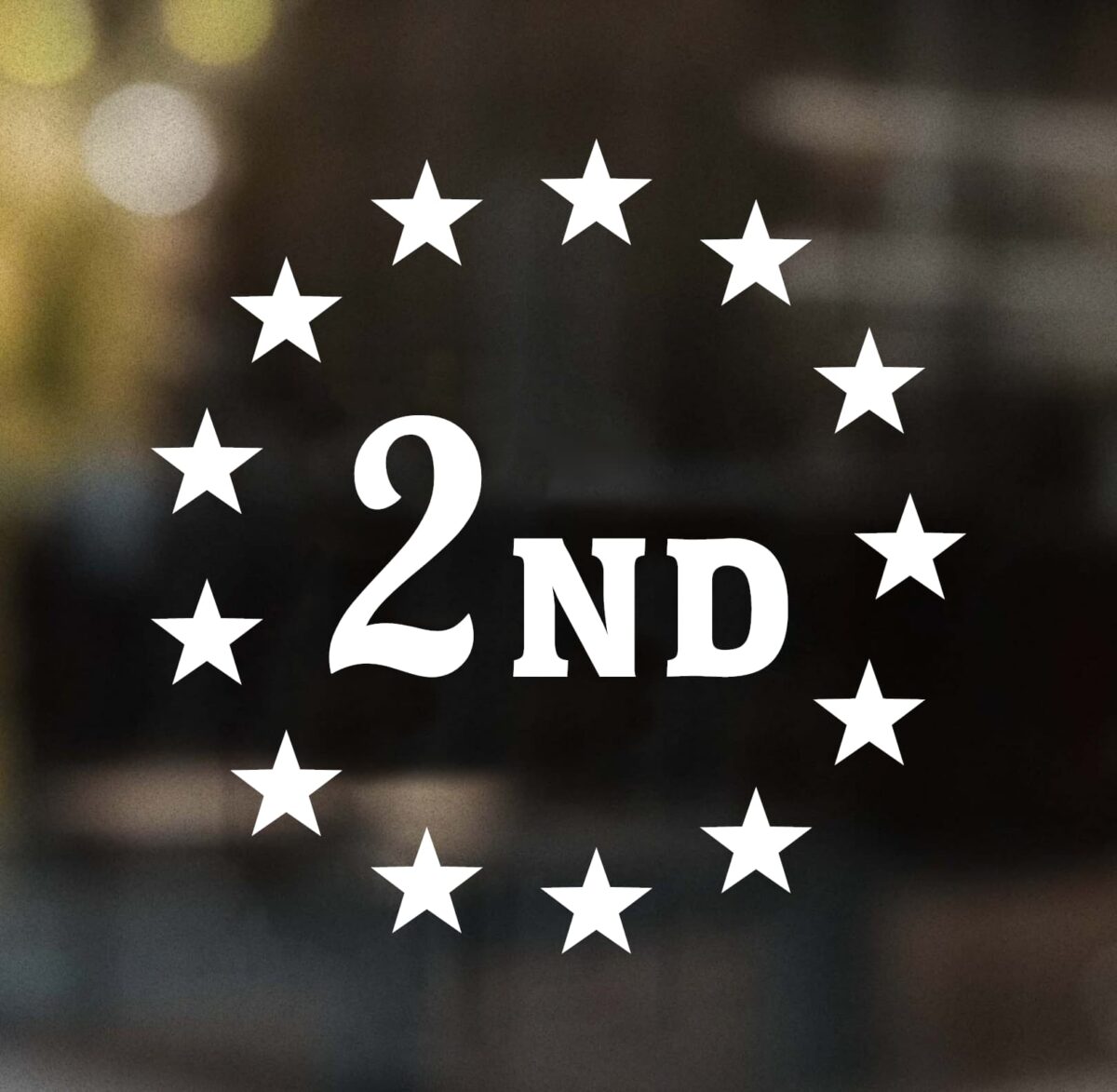 13 Stars with 2nd Decal