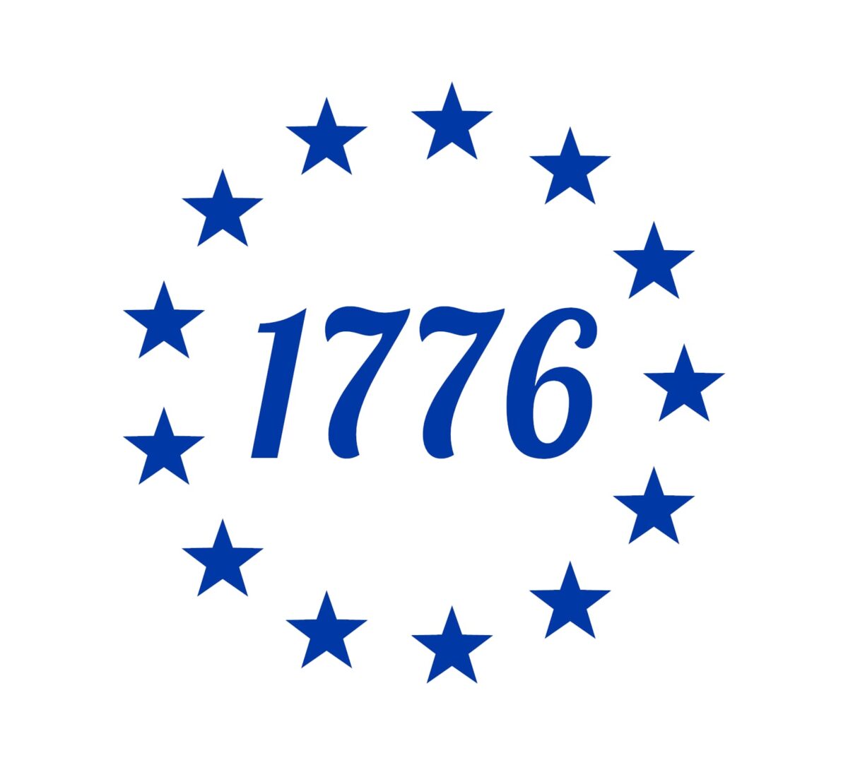 13 Stars with 1776 Decal - Image 2