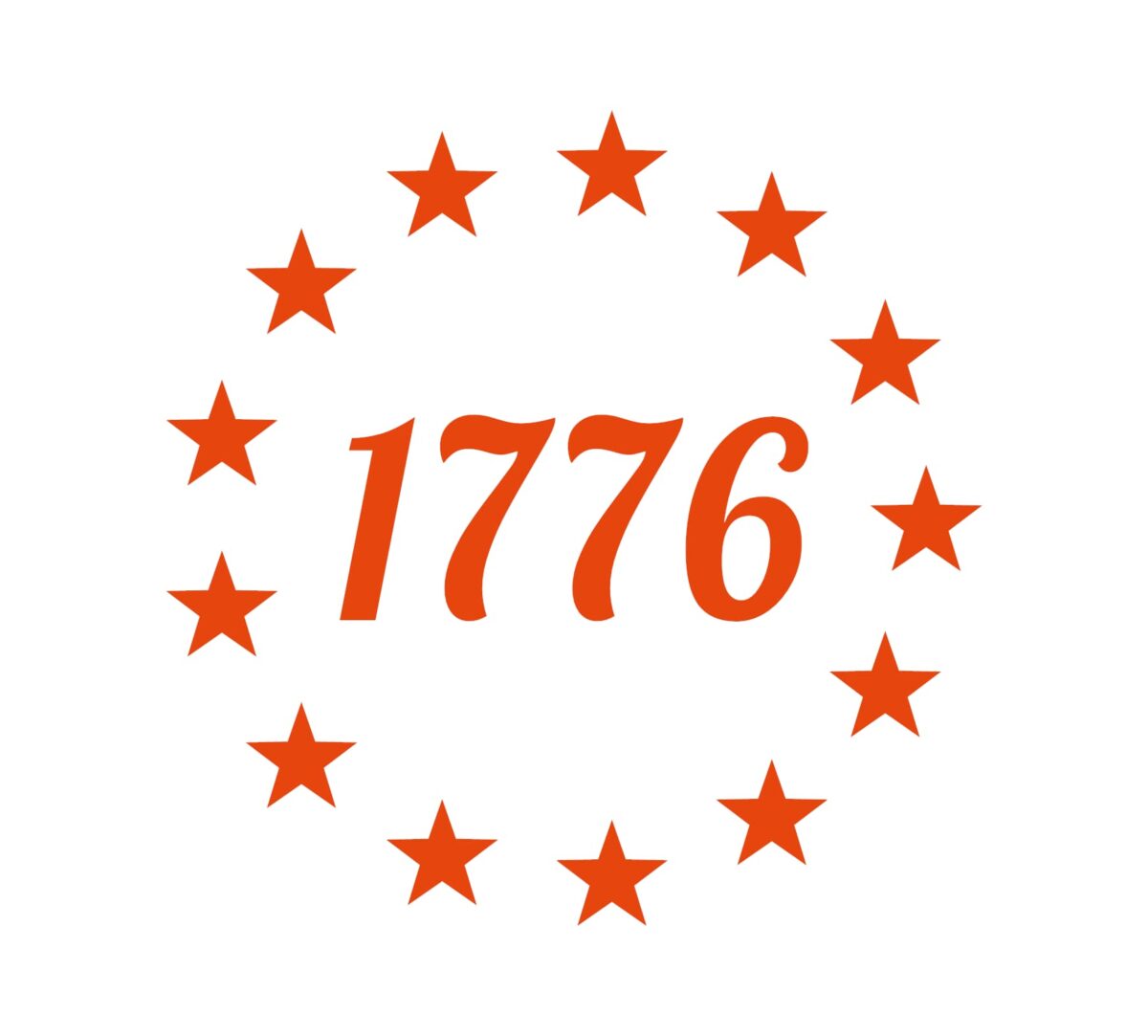13 Stars with 1776 Decal - Image 3