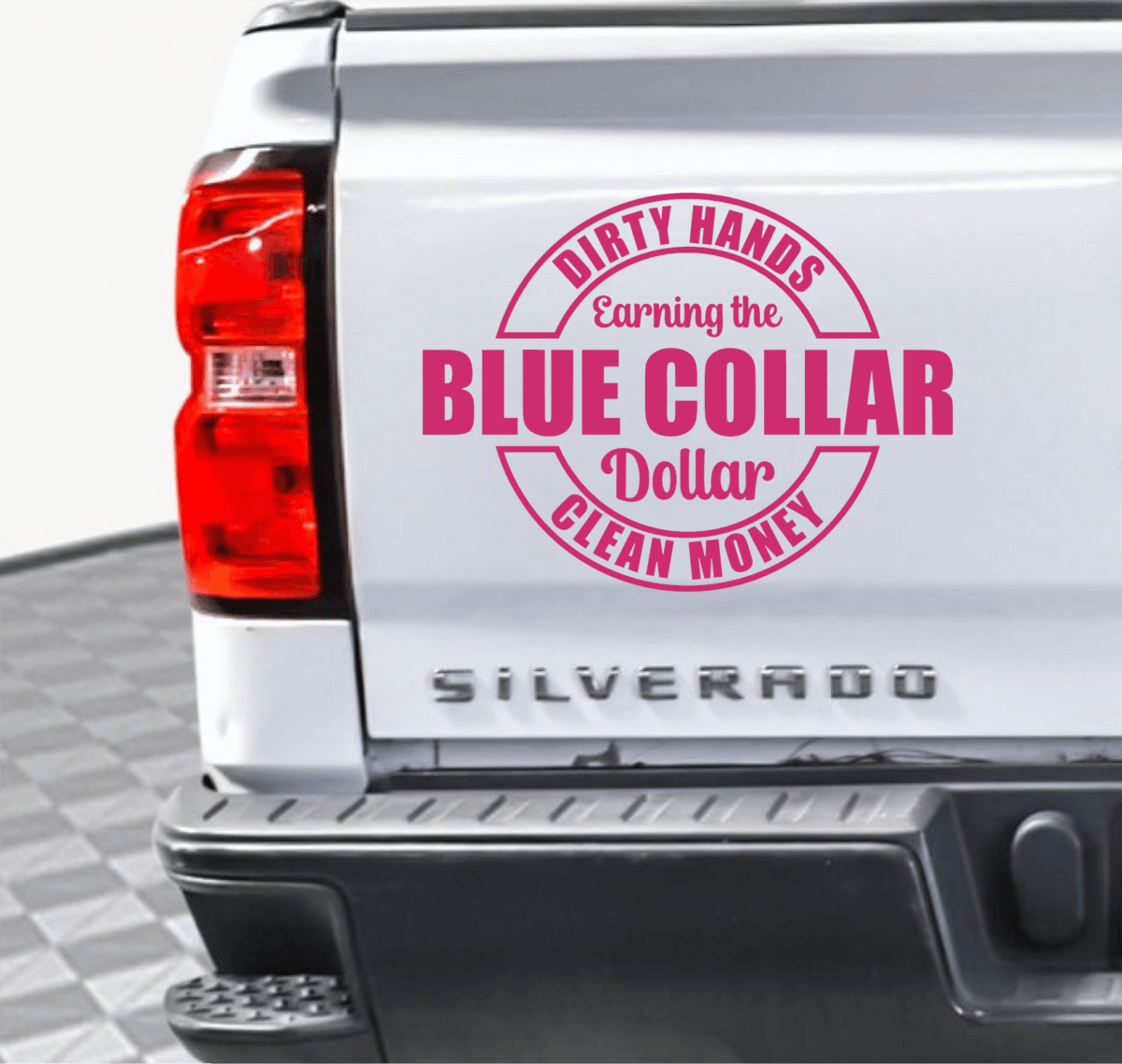 Blue Collar Dollar Decal - Image 7