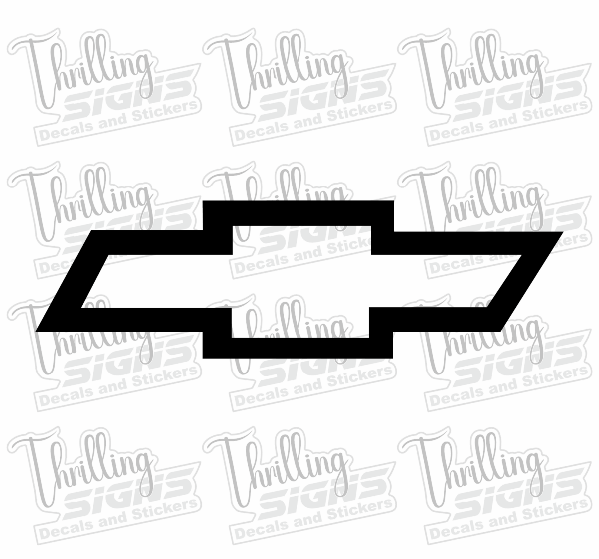 Chevy Standard Decal