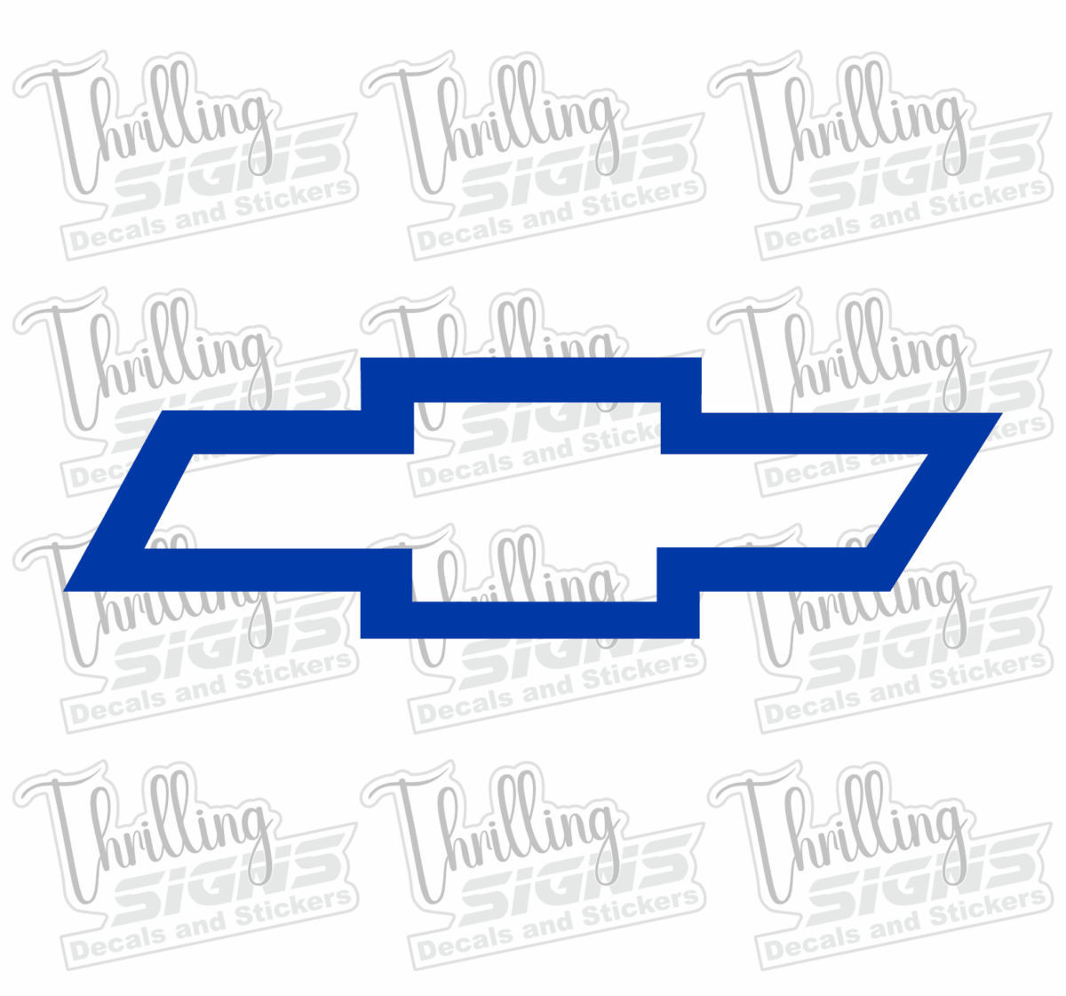Chevy Standard Decal - Image 2