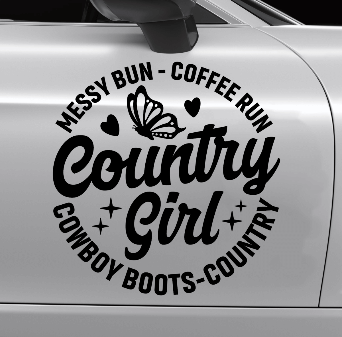 Country Girl Decal - Image 2