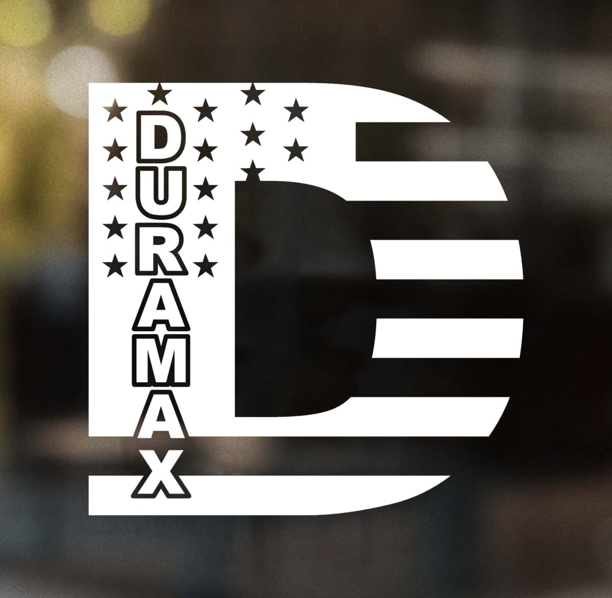 Duramax Flag Decal