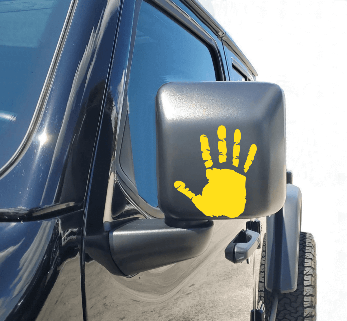 Jeep Hand Wave Decal - Image 3