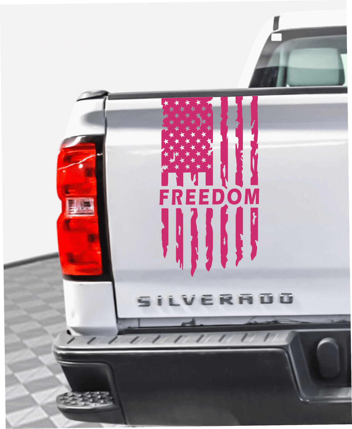 Freedom Tattered American Flag Decal - Image 11