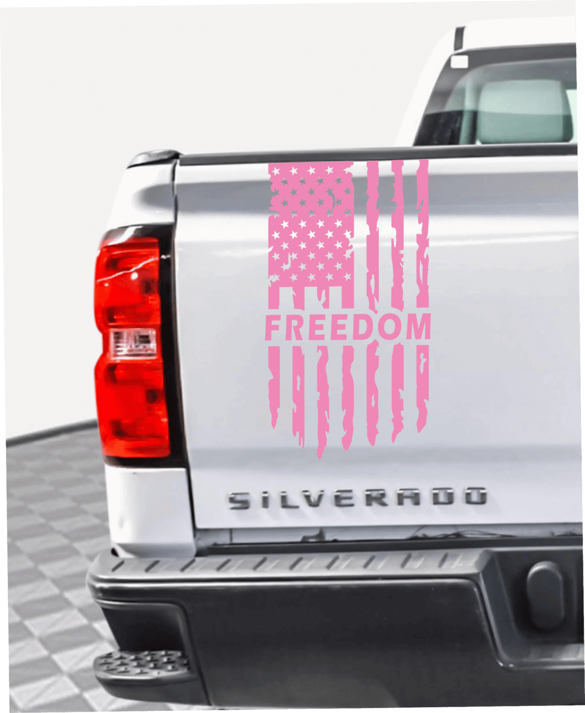 Freedom Tattered American Flag Decal - Image 13
