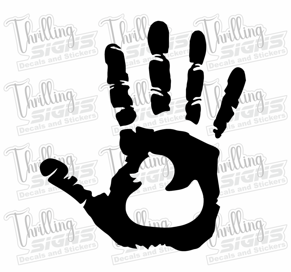 Jeep Hand Wave Duck Decal