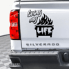 Living My Life Decal