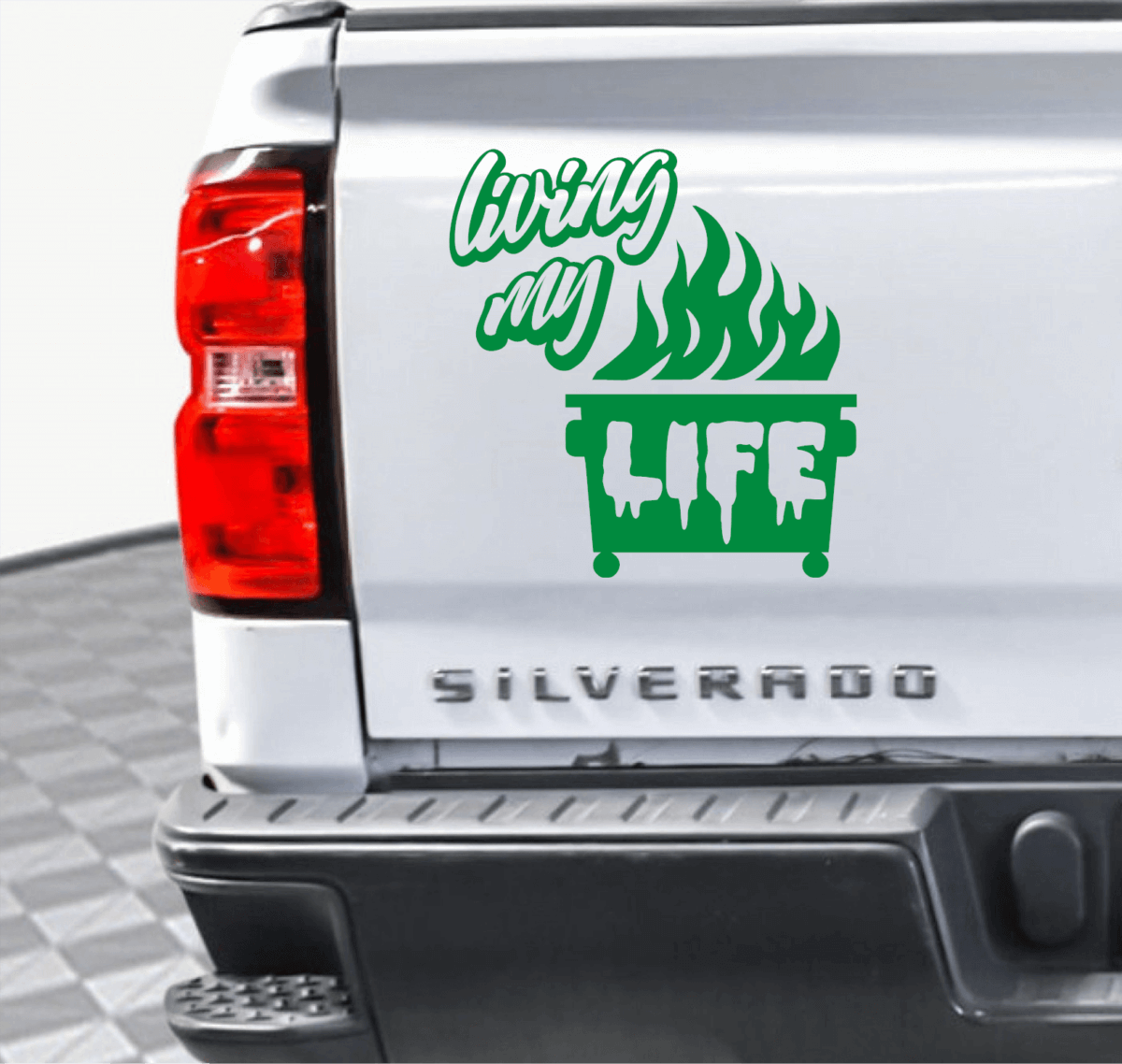 Living My Life Decal - Image 5