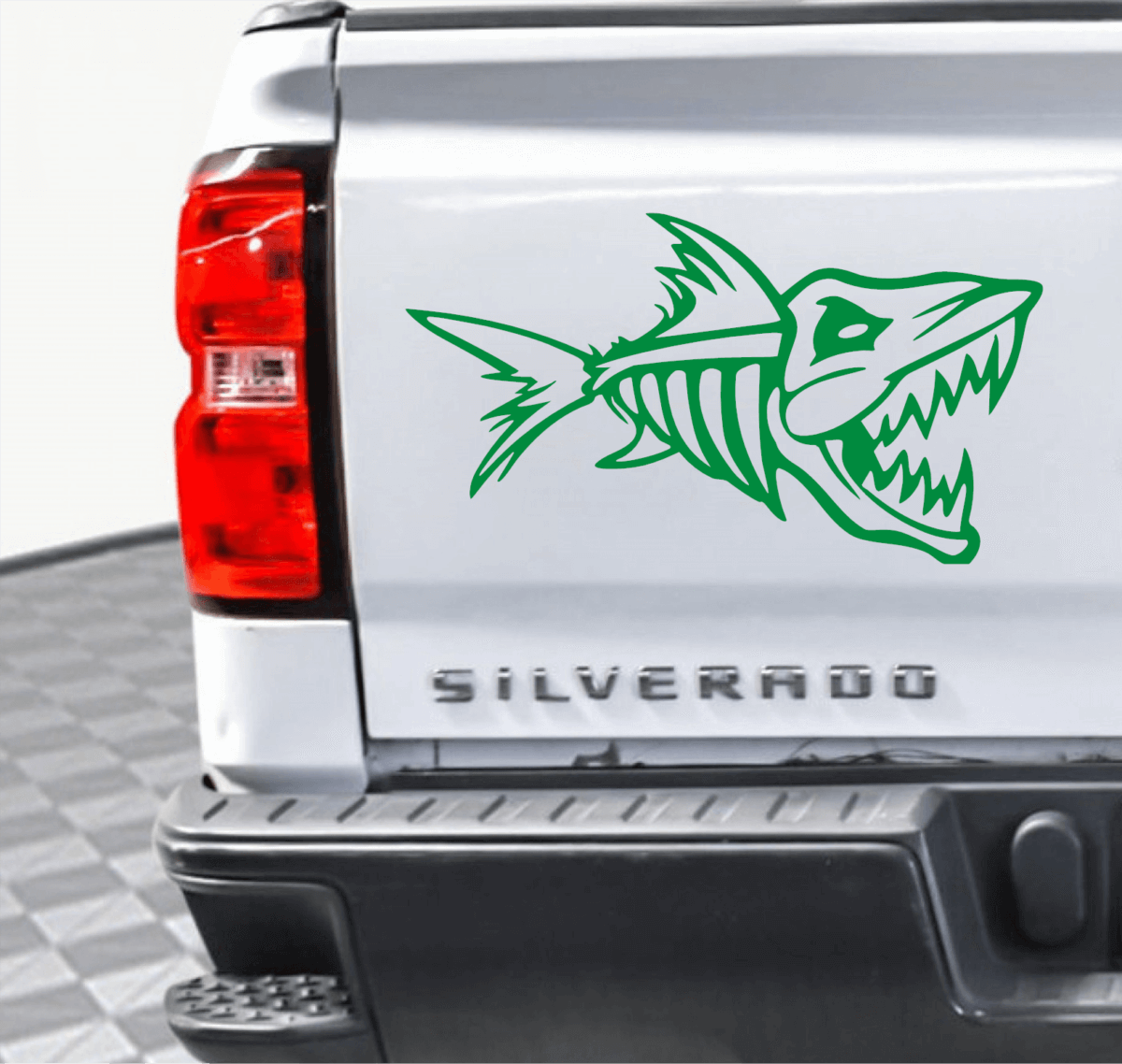 Skeleton Fish Decal - Image 5