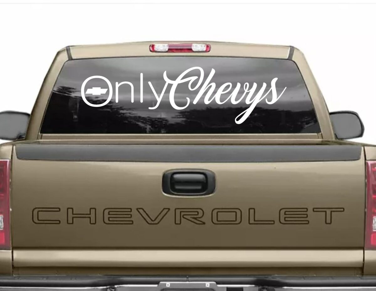 Only Chevy Decal - Image 2