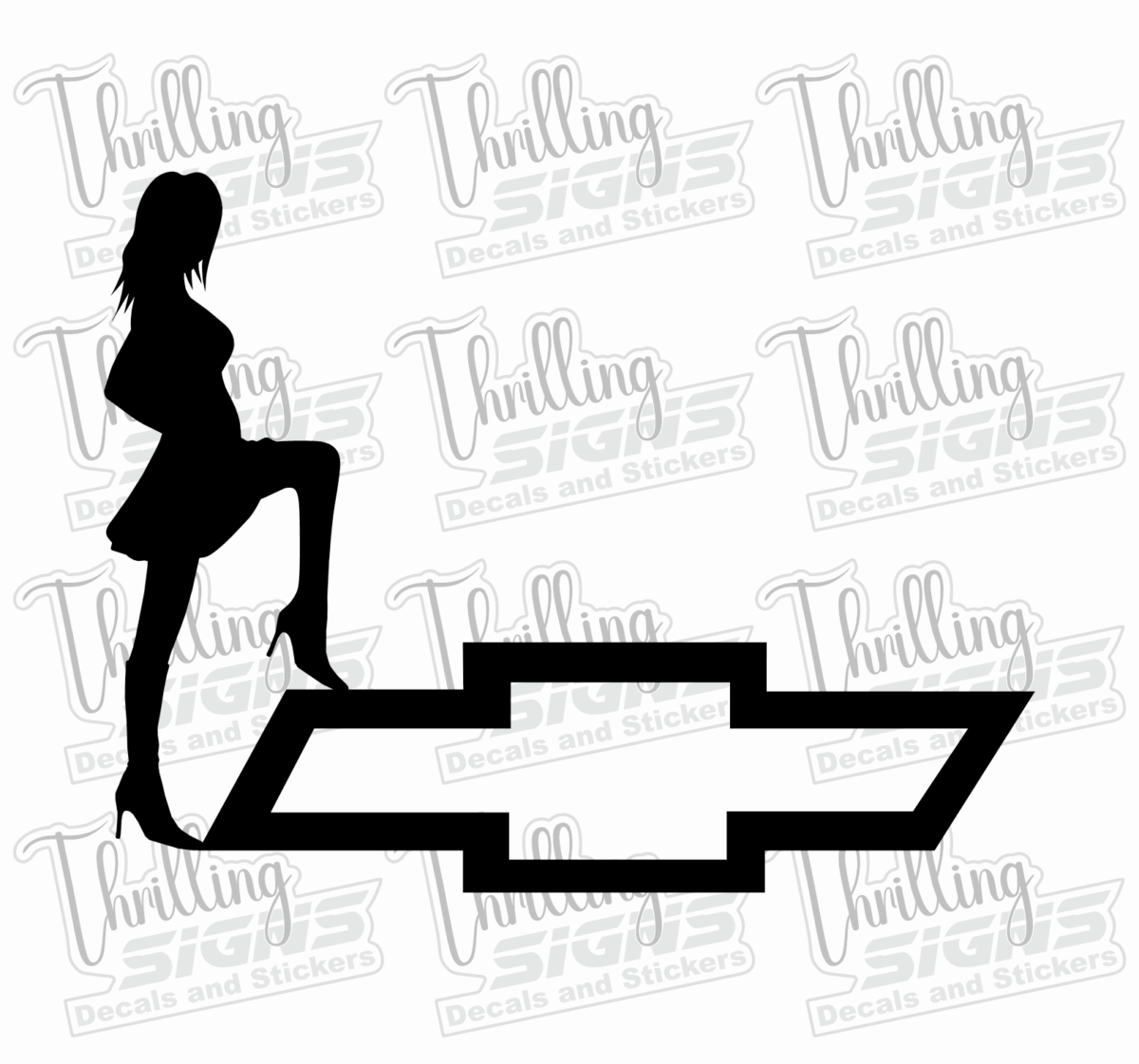 Chevy Girl Decal