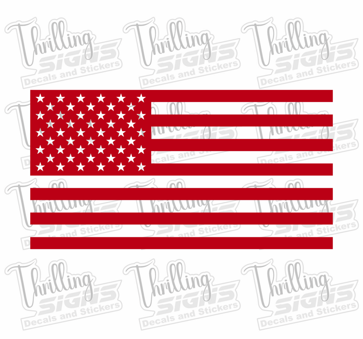 American Flag Decal - Image 13