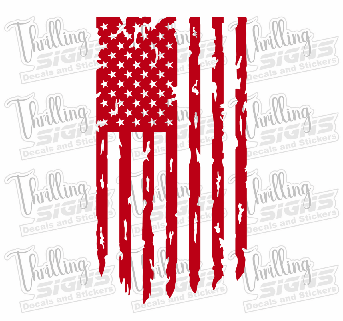 American Flag Decal - Image 15