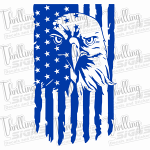 Eagle Flag Decal