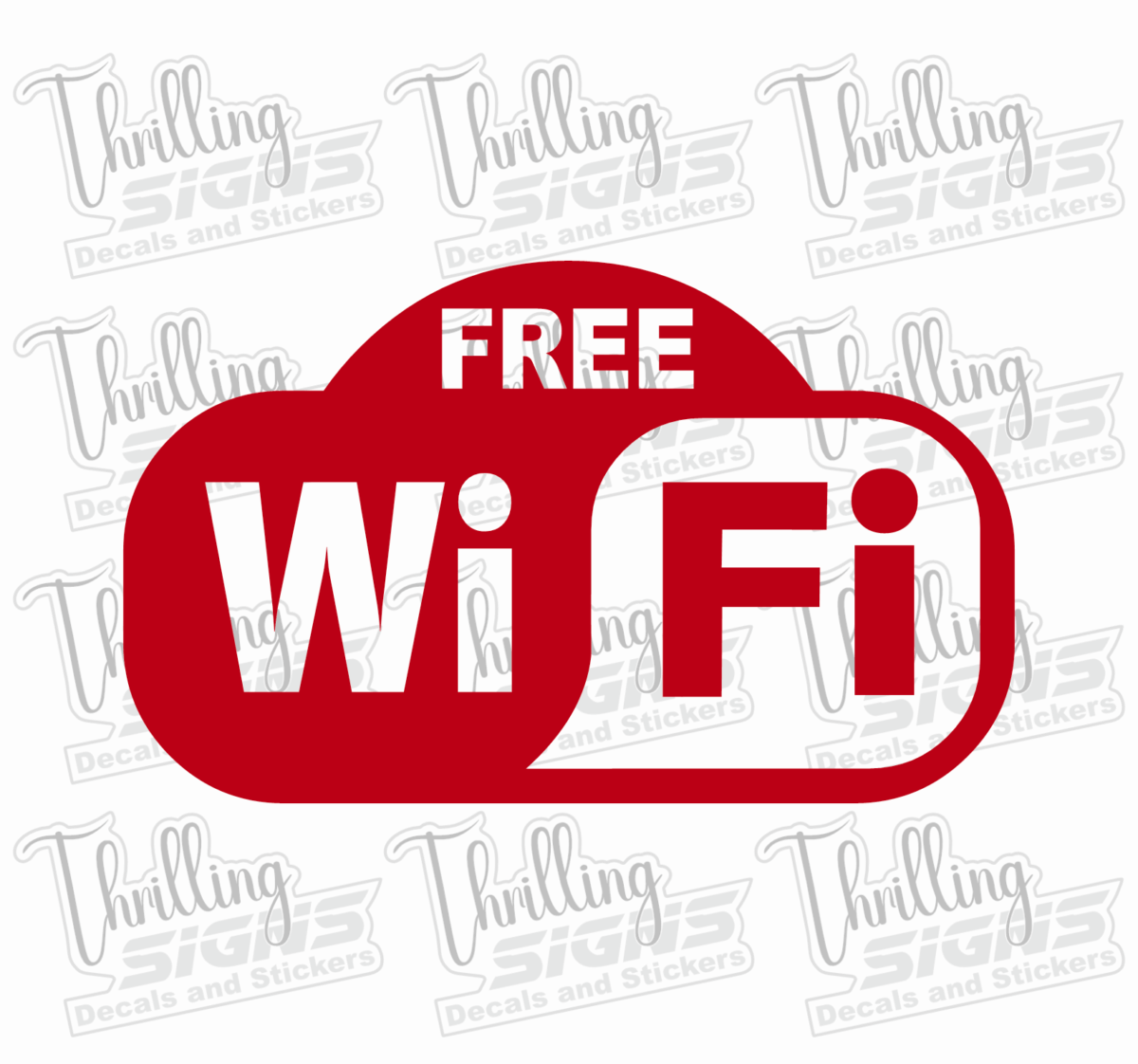 Wi-Fi Decal - Image 3