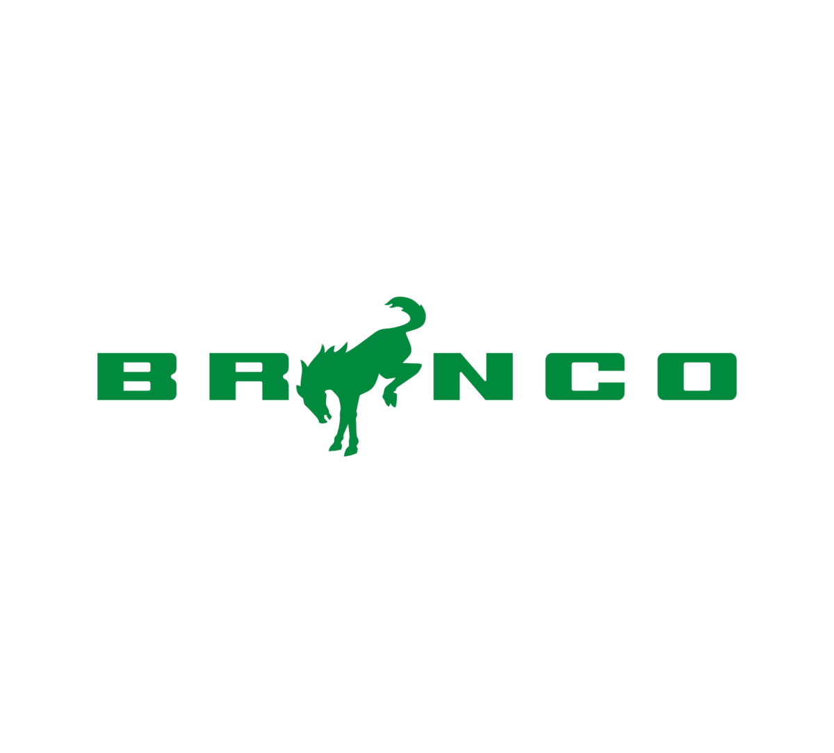 Bronco Horse Logo Decal - Image 4