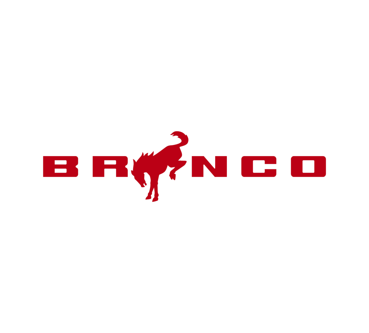 Bronco Horse Logo Decal - Image 6
