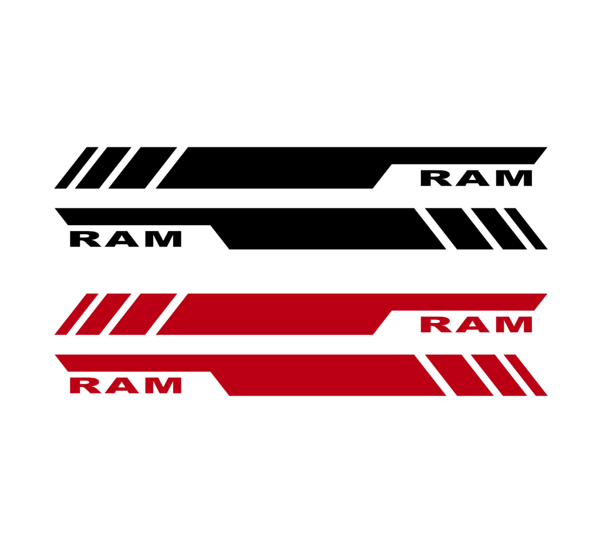 Door bed stripe ram bank or red 2