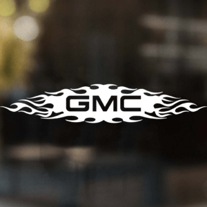 GMC Flame 2 Decal